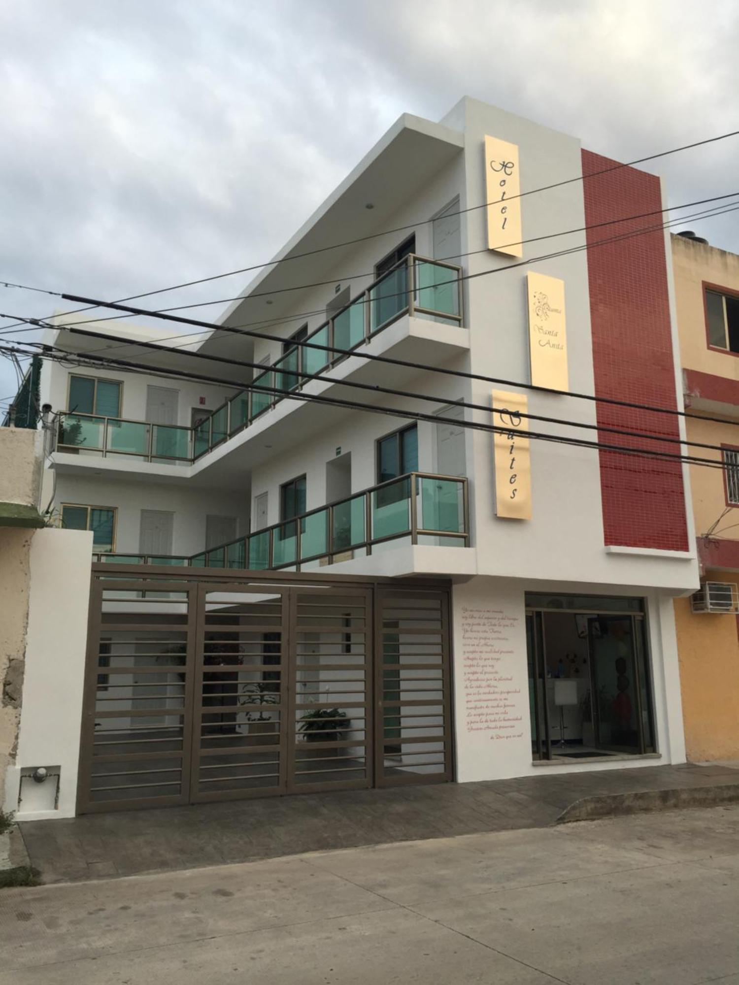 ホテル Quinta Santa Anita プレヤデルカーメン エクステリア 写真
